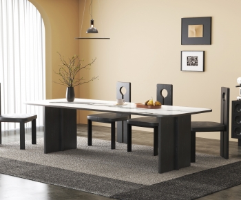 Modern Dining Table And Chairs-ID:223956111
