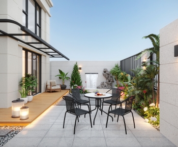 Modern Courtyard/landscape-ID:836404094