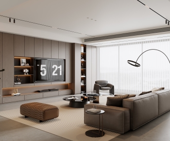 Modern A Living Room-ID:105842116