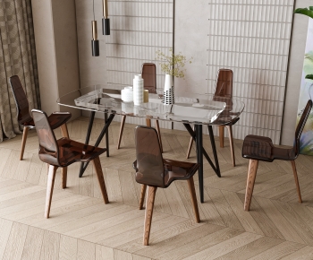 Modern Dining Table And Chairs-ID:325291212