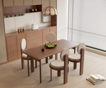 Modern Dining Table And Chairs-ID:339936029