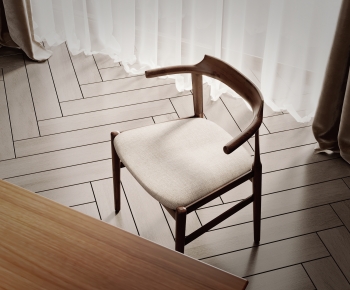 Wabi-sabi Style Lounge Chair-ID:431780827