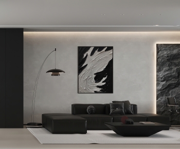 Modern A Living Room-ID:405330737