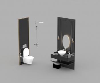 Modern Bathroom Cabinet-ID:443511064