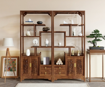 New Chinese Style Antique Rack-ID:512522945