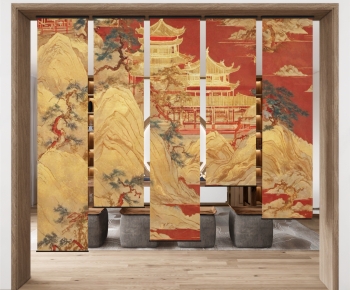 New Chinese Style The Curtain-ID:385930587