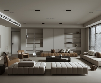 Modern A Living Room-ID:266292108