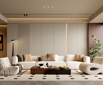 Modern A Living Room-ID:905803925