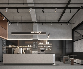 Industrial Style Cafe-ID:125539312