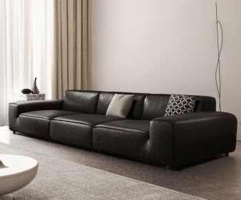Modern Three-seat Sofa-ID:743029115