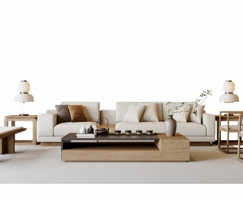 New Chinese Style Sofa Combination-ID:143268114