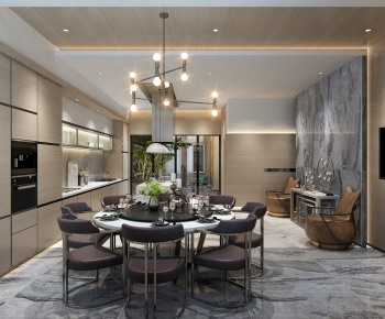 Modern Dining Room-ID:491736899