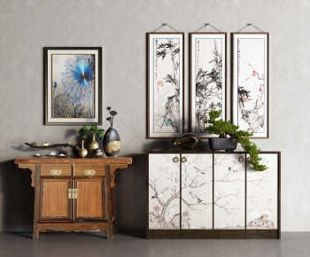 New Chinese Style Sideboard-ID:352621089