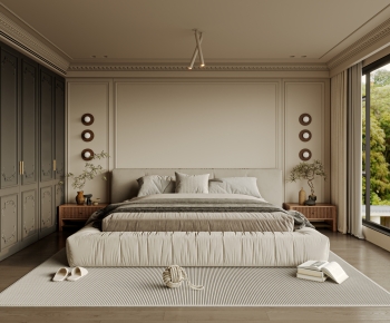 French Style Bedroom-ID:483074902