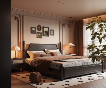 French Style Bedroom-ID:715754038