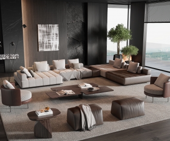 Modern A Living Room-ID:843830134