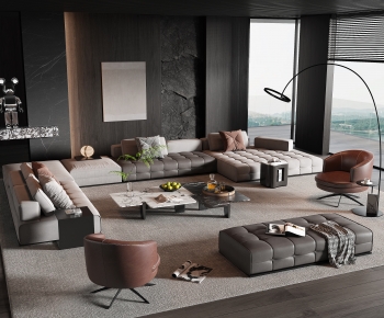 Modern A Living Room-ID:111766107