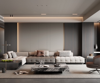 Modern A Living Room-ID:387614019