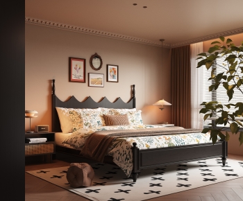 French Style Bedroom-ID:662416934
