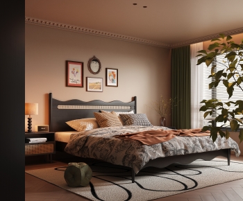 French Style Bedroom-ID:698726891