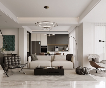 Modern A Living Room-ID:259665974