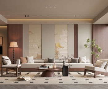 Modern A Living Room-ID:202871084