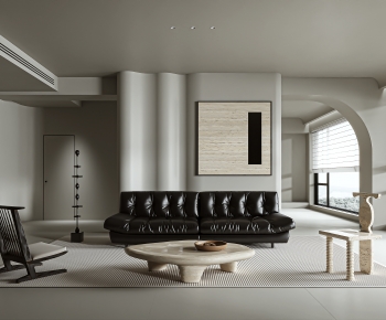 Modern A Living Room-ID:400623087