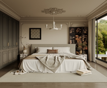 French Style Bedroom-ID:670722011