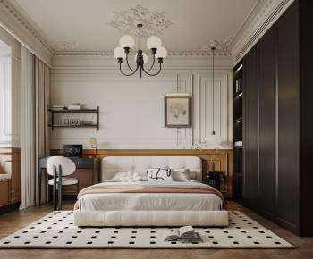 French Style Bedroom-ID:690289979