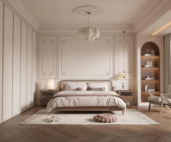 French Style Bedroom-ID:736737012