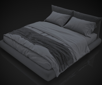 Modern Double Bed-ID:464803937