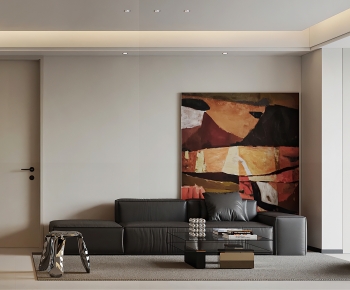 Modern A Living Room-ID:620744948
