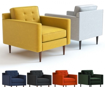 Modern Single Sofa-ID:435422905