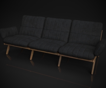 Modern Three-seat Sofa-ID:125376943