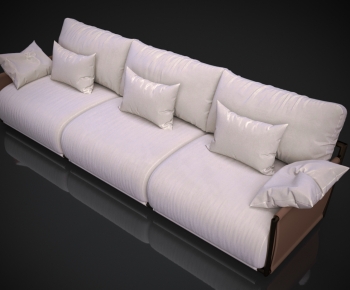 Modern Three-seat Sofa-ID:492188931