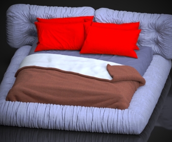 Modern Double Bed-ID:464477064