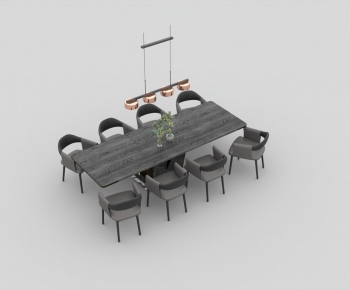 Modern Dining Table And Chairs-ID:614063984