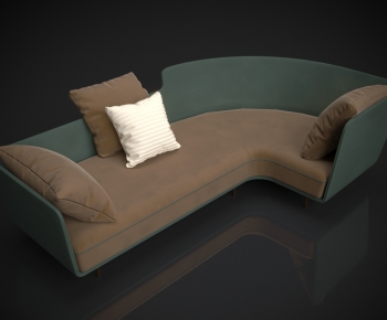 Modern Curved Sofa-ID:399374019