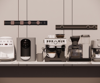 Modern Kitchen Electric Coffee Machine-ID:726433048