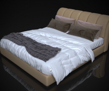 Modern Double Bed-ID:362454895