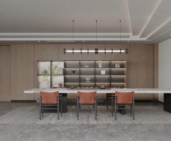 New Chinese Style Office Tea Room-ID:548754935