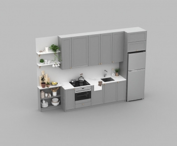 Modern Kitchen Cabinet-ID:601247075