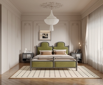 French Style Bedroom-ID:267537124