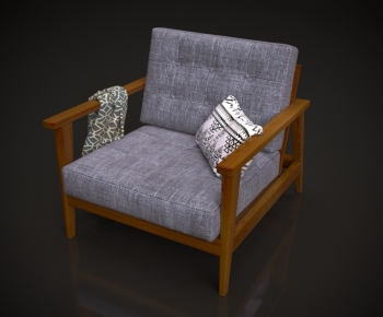 Modern Single Sofa-ID:443633085