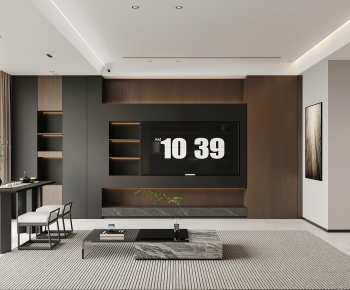 Modern A Living Room-ID:505650048