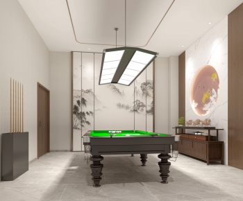 New Chinese Style Billiards Room-ID:797030954