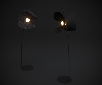 Industrial Style Floor Lamp-ID:517443906