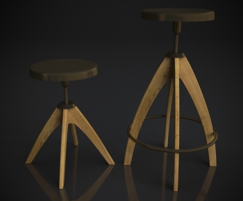 Industrial Style Bar Stool-ID:259795907