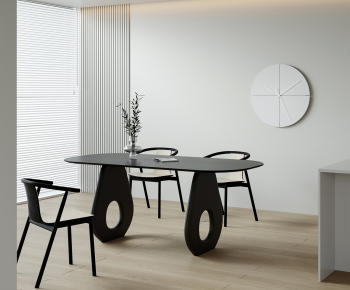 Modern Dining Table And Chairs-ID:104448081