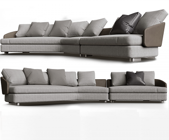 Modern Curved Sofa-ID:551121005